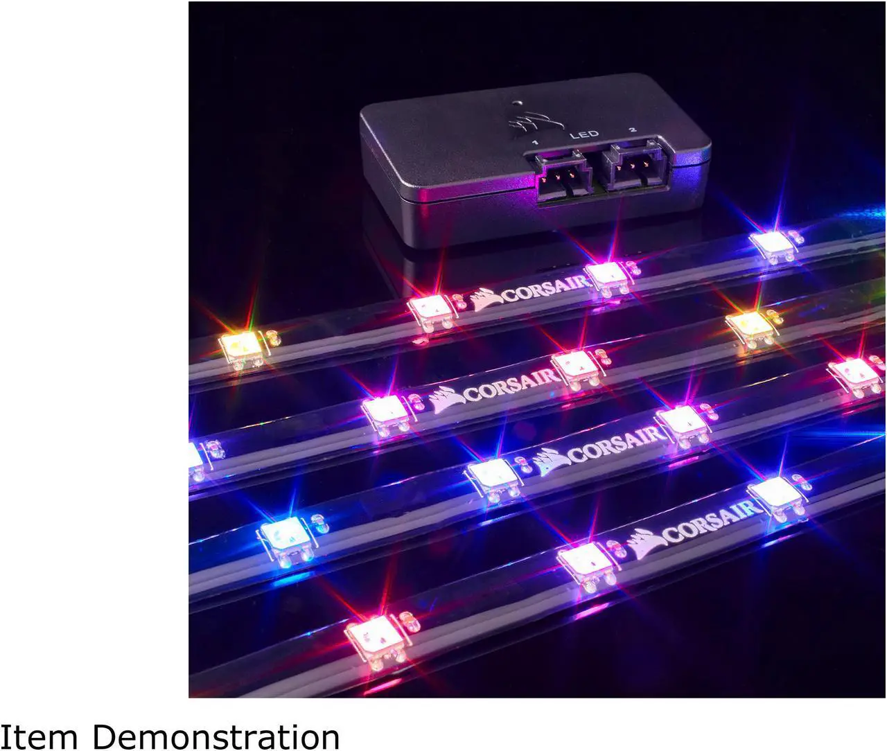 Main image of CORSAIR Lighting Node PRO CL-9011109-WW, RGB Lighting Controller with Individually Addressable RGB LED Strips