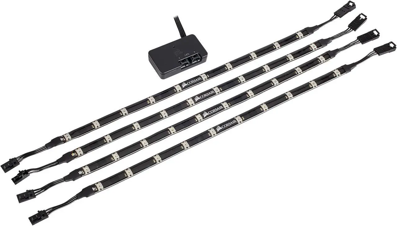 Alt view image 2 of 20 - CORSAIR Lighting Node PRO CL-9011109-WW, RGB Lighting Controller with Individually Addressable RGB LED Strips