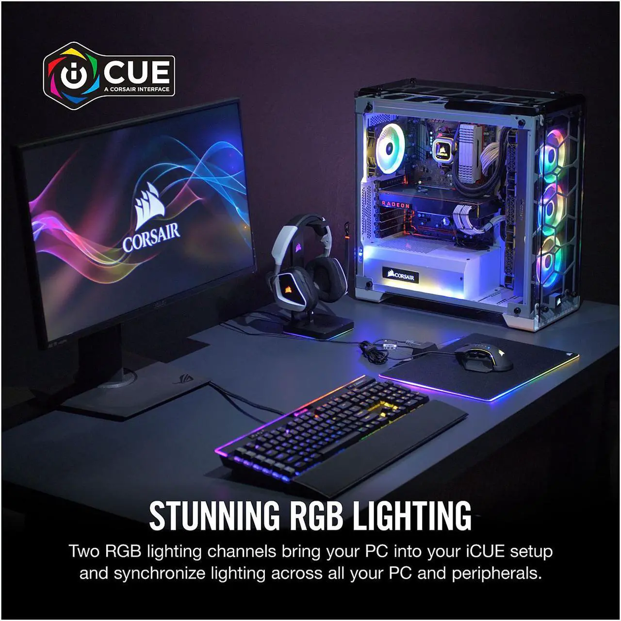Alt view image 5 of 8 - CORSAIR Commander PRO, CL-9011110-WW, Digital Fan and RGB Lighting Controller