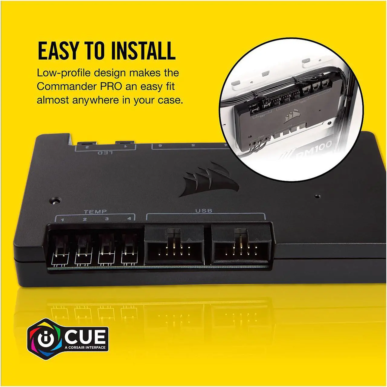 Alt view image 7 of 8 - CORSAIR Commander PRO, CL-9011110-WW, Digital Fan and RGB Lighting Controller