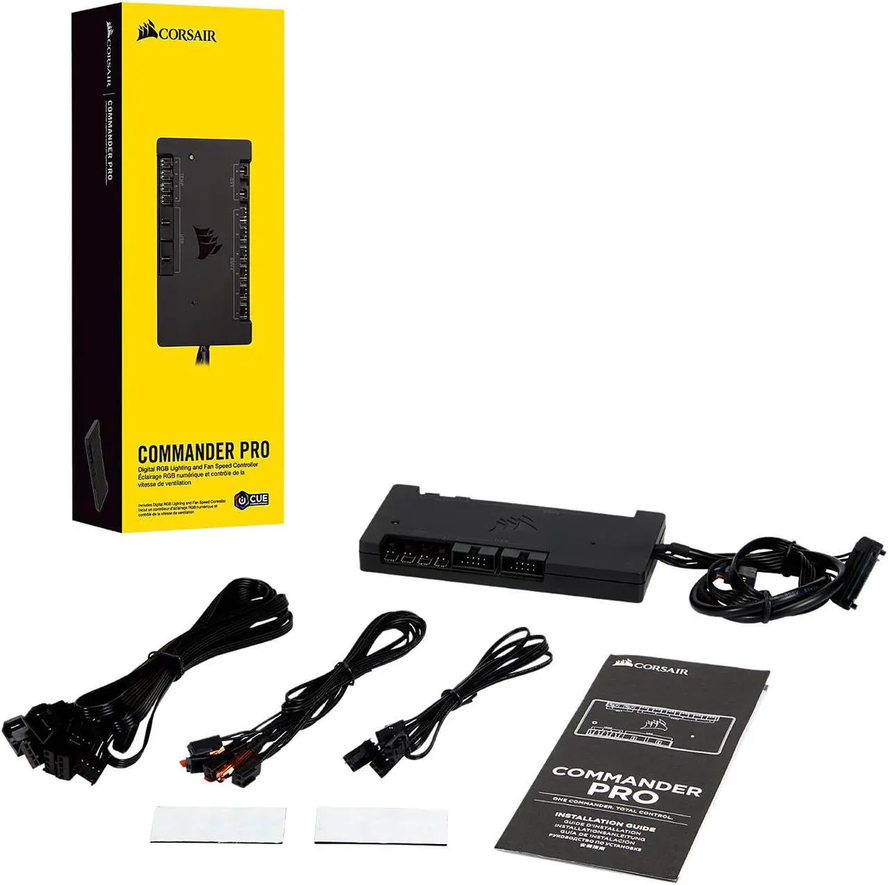 Alt view image 8 of 8 - CORSAIR Commander PRO, CL-9011110-WW, Digital Fan and RGB Lighting Controller