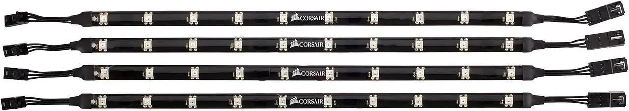 Alt view image 3 of 4 - CORSAIR CL-8930002 RGB LED Lighting PRO Expansion Kit