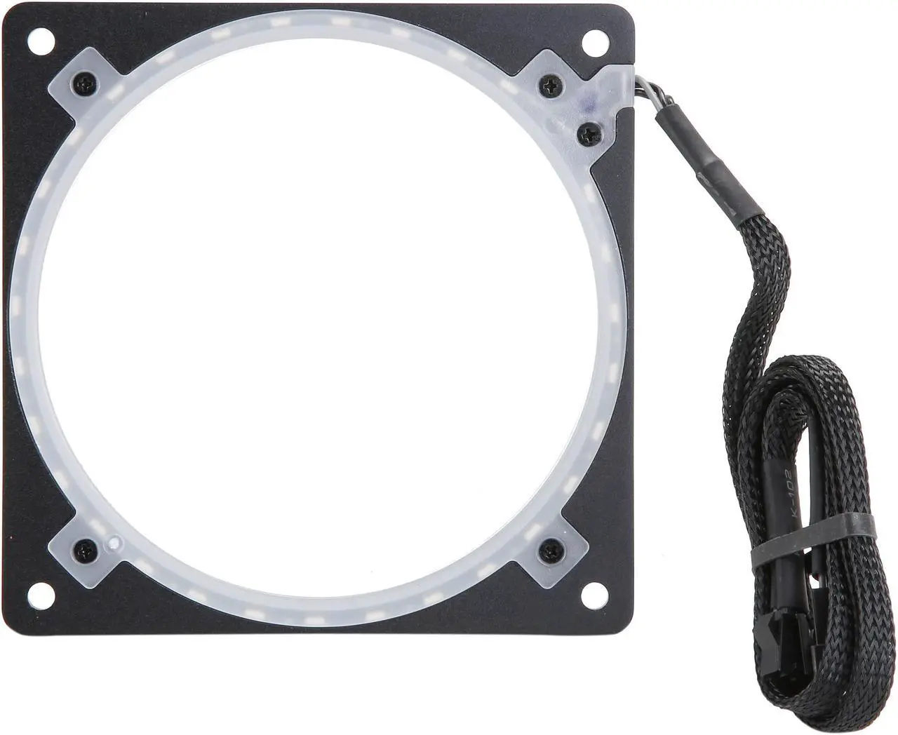 Alt view image 7 of 9 - Phanteks PH-FF120DRGBA_BK01 120mm Halos Lux Digital RGB Fan Frames