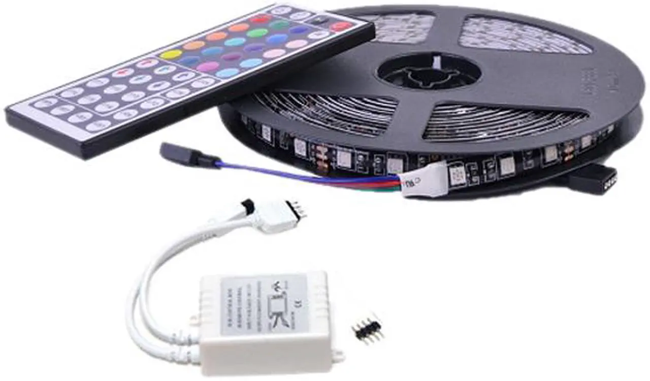 Alt view image 2 of 3 - LOGISYS Computer LDXRM196C 12V 16.5' FLIEXIBLE RGB LED STRIP LIGHT KIT