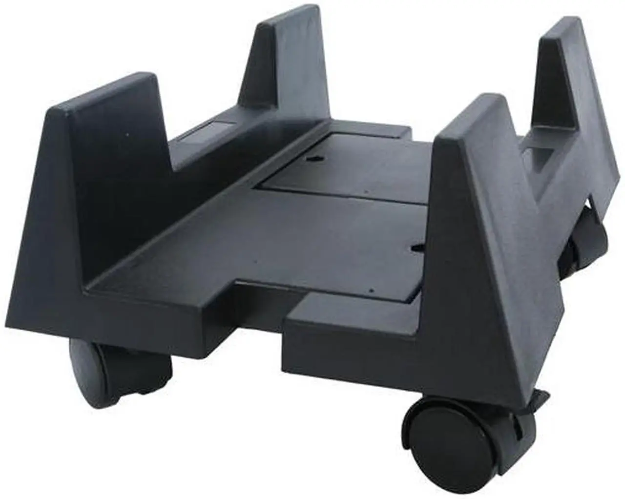 Alt view image 4 of 5 - Syba SY-ACC65010 CPU Stand for ATX Case, Plastic, Black Color, Adjustable Width
