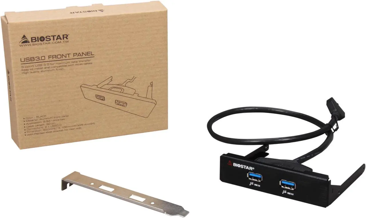 Alt view image 5 of 5 - Biostar CABLEUSB3.0 USB 3.0 Cable Bracket