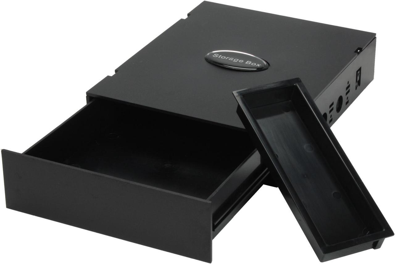 Alt view image 3 of 7 - Alpha and Omega BOX-MK-BK INTERNAL 5.25" STORAGE BOX BLACK