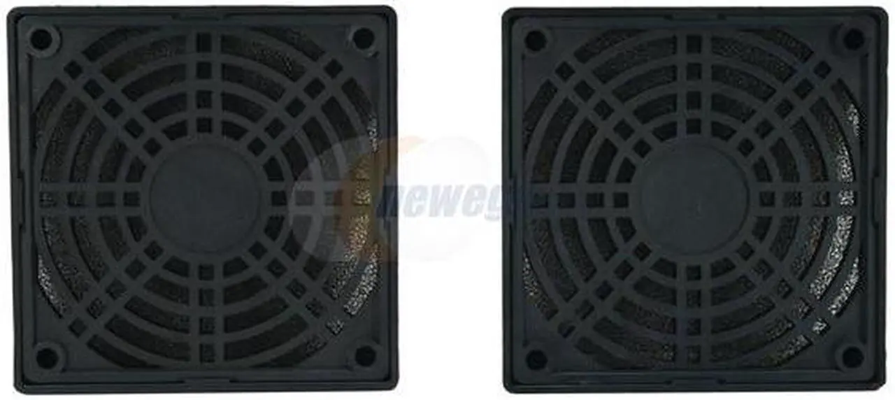 Alt view image 3 of 3 - Masscool FFT-2P-80MM 80mm ABS plastic foam fan filter (2-pack)