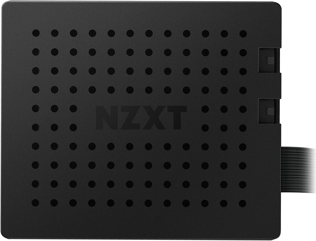 Alt view image 4 of 6 - NZXT RGB & Fan Controller - AC-2RGBC-B1 - Two RGB Lighting Channels - Three Digital Fan Channels - Powered by CAM V4 Software - Magnet/Velcro Mounting - Internal PC Lighting Controller - Black