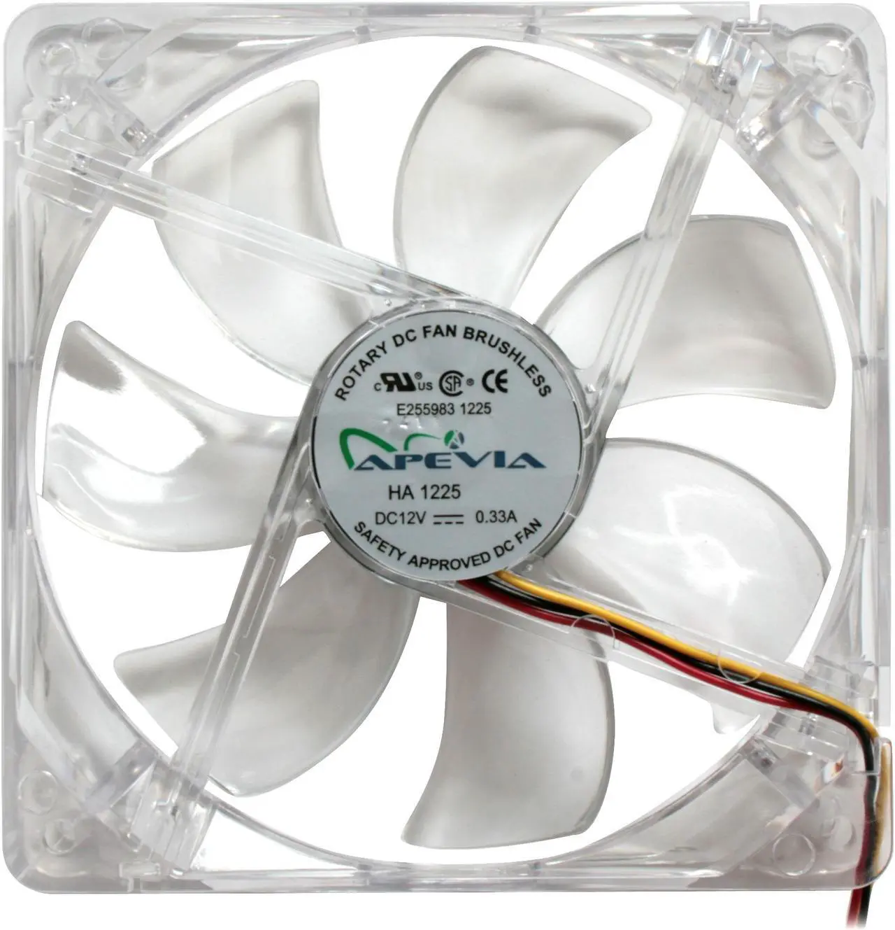 Alt view image 2 of 5 - APEVIA CF12S Cooling Fan