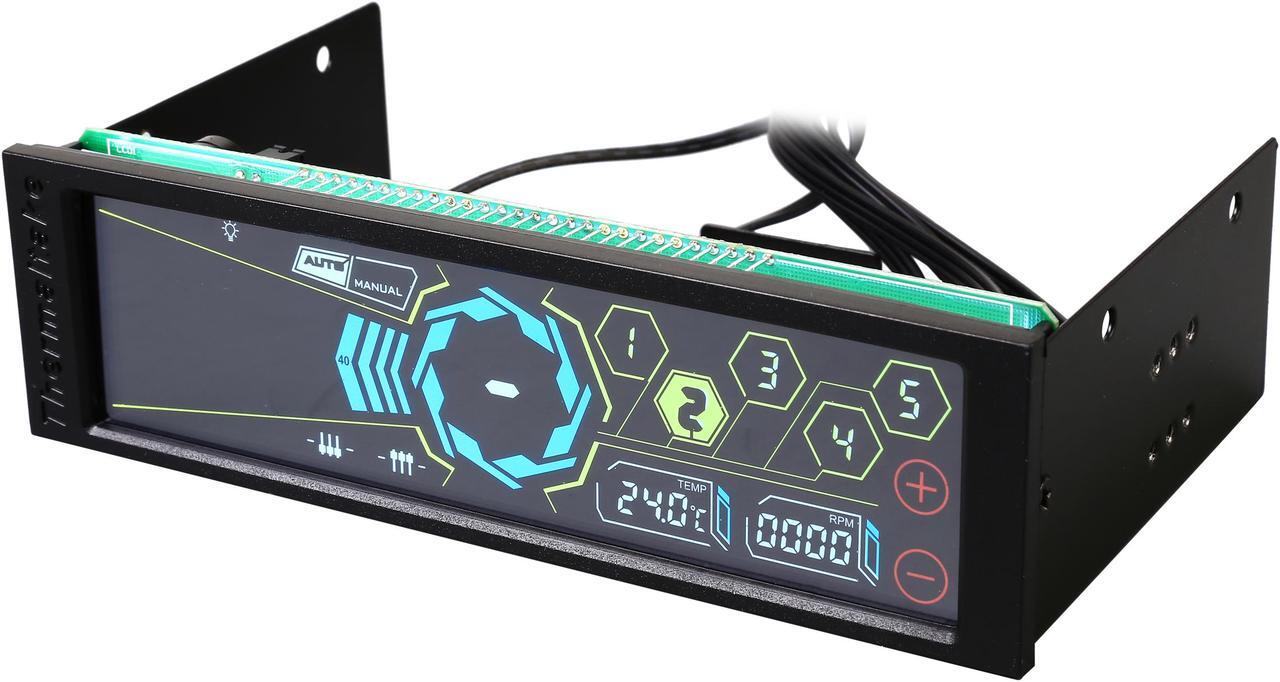 Main image of Thermaltake Commander FT Touch Screen 5 Channel Single 5.25” Bay Fan Controller AC-010-B51NAN-A1