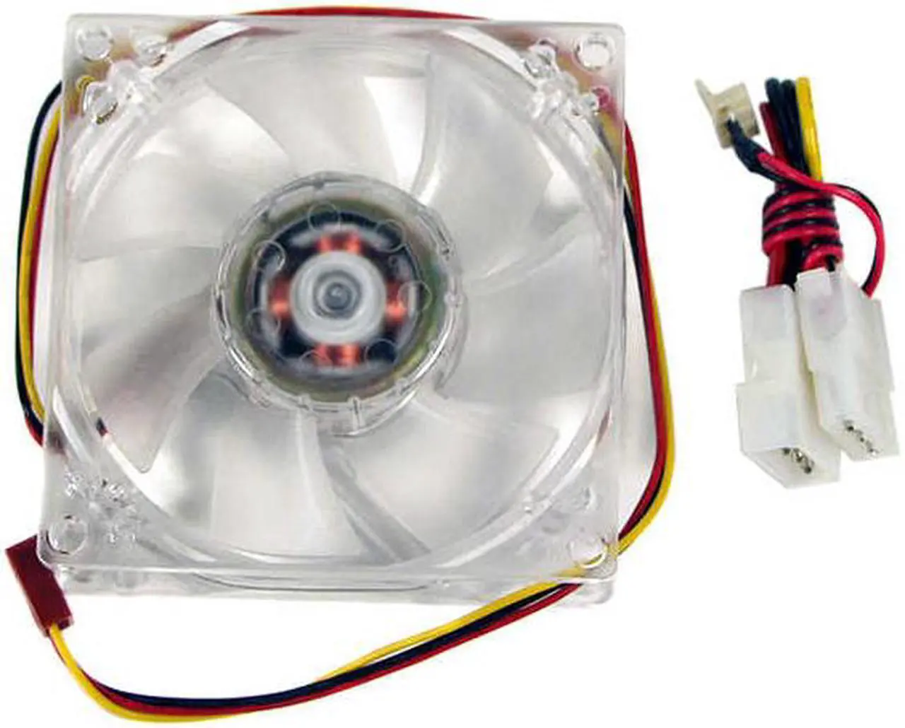 Main image of COOLER MASTER TLF-R82-EW 80mm White LED Case Cooling Fan