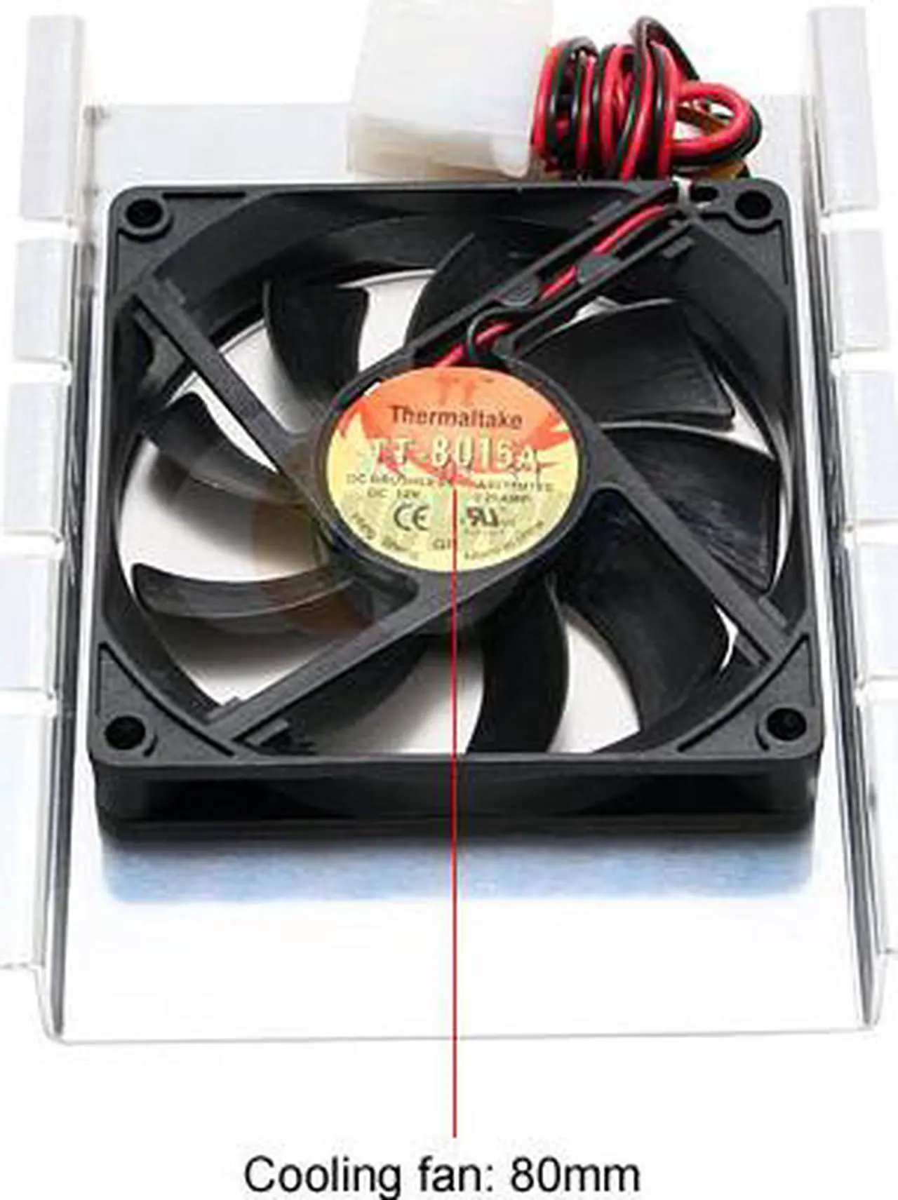 Alt view image 2 of 4 - Thermaltake A2376 Aluminum HDD Cooling Fan