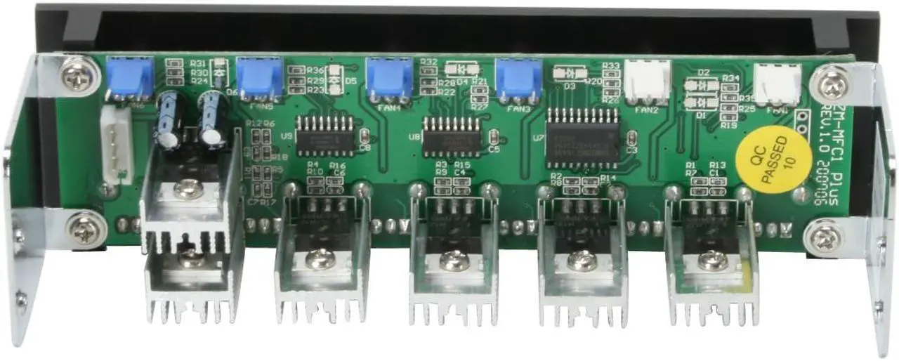 Alt view image 3 of 5 - Black 6 Channel Multi Fan Controller