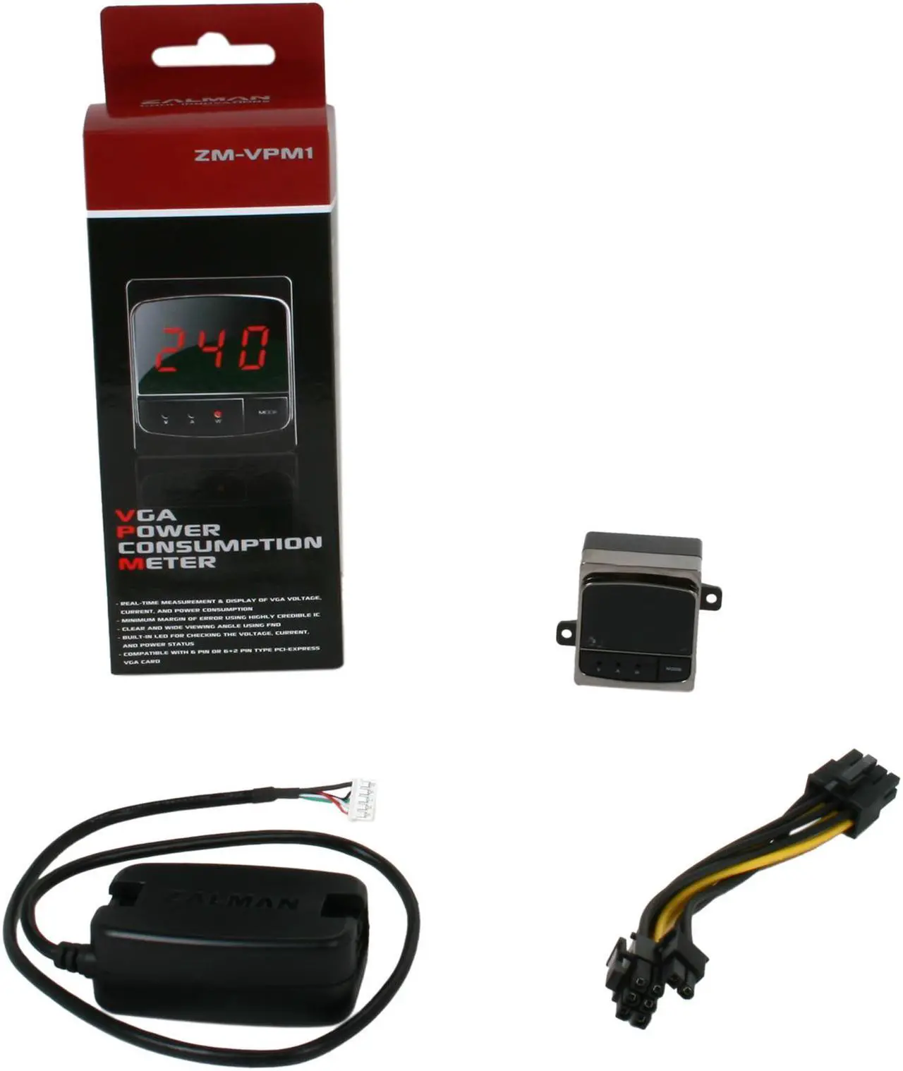 Alt view image 3 of 3 - VGA Power Consumption Meter - measure 2 VGAs