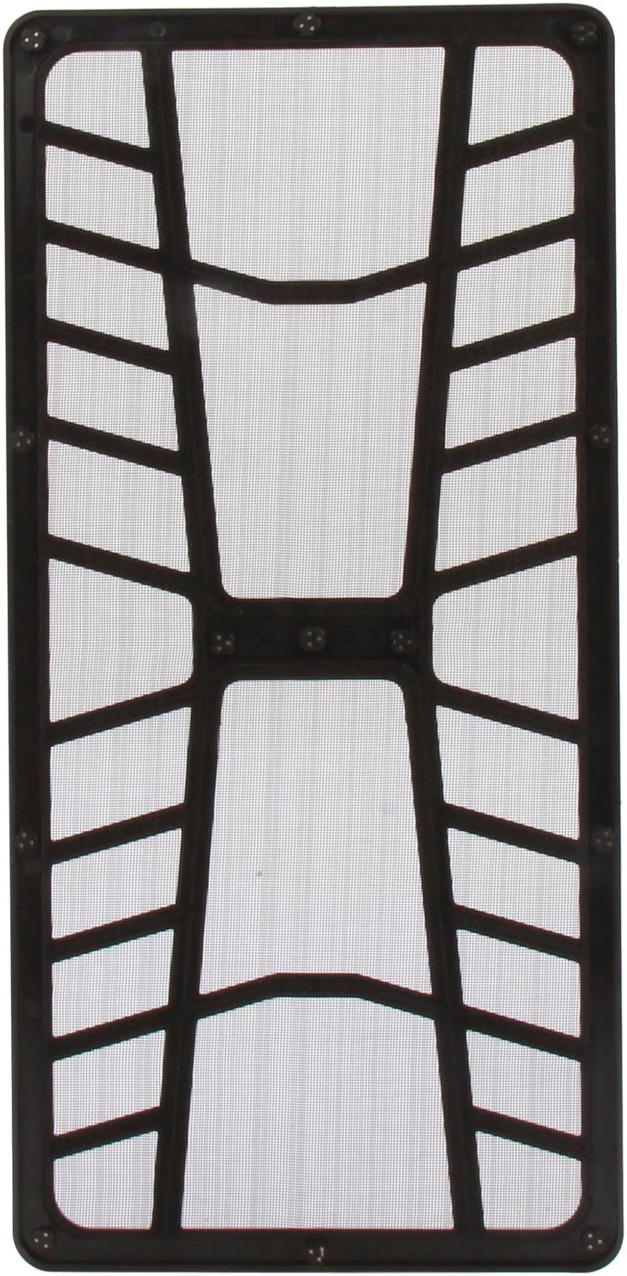 Alt view image 4 of 6 - Silverstone SST-FF142B 140mm x2 Fan Filter with Magnet for 320mm x 155mm fans or vents (Black)