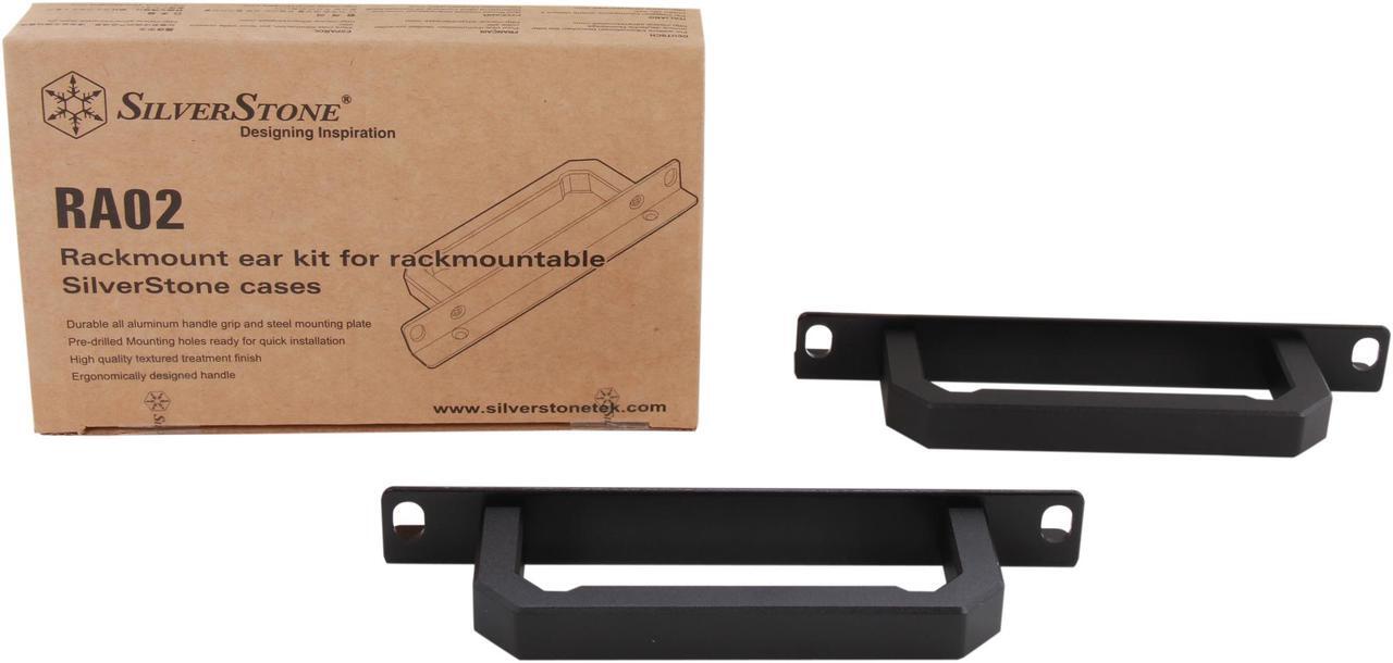 Alt view image 4 of 4 - Silverstone RA02 Rackmount Ear Kit for SilverStone Desktop Cases