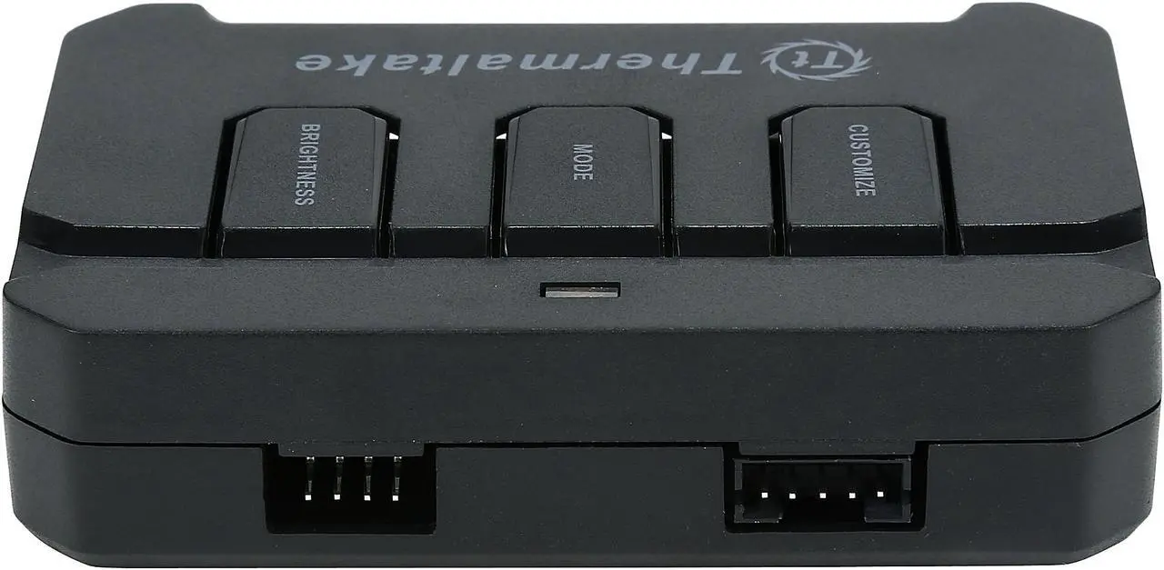 Alt view image 8 of 9 - Thermaltake Lumi Color 256C 3-Pack RGB Magnetic LED Strip Control Pack AC-037-LN1NAN-A1