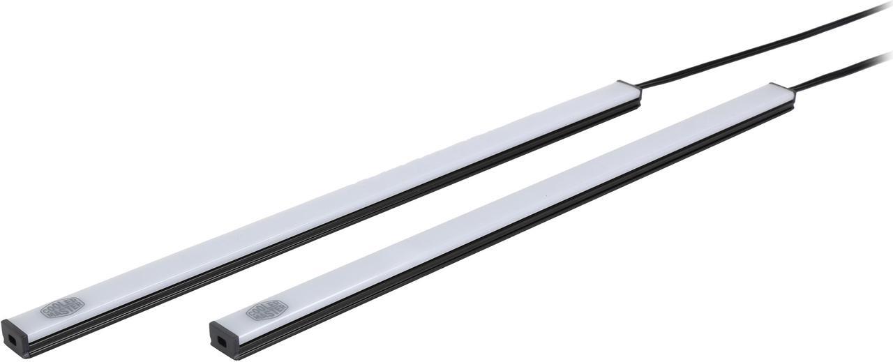 Alt view image 2 of 6 - MasterAccessory Universal LED Strip - Red, Dual Pack by Cooler Master