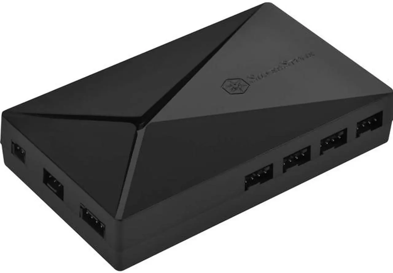 Main image of Silverstone SST-LSB02-E Multi Function Addressable RGB Control Box with Remote
