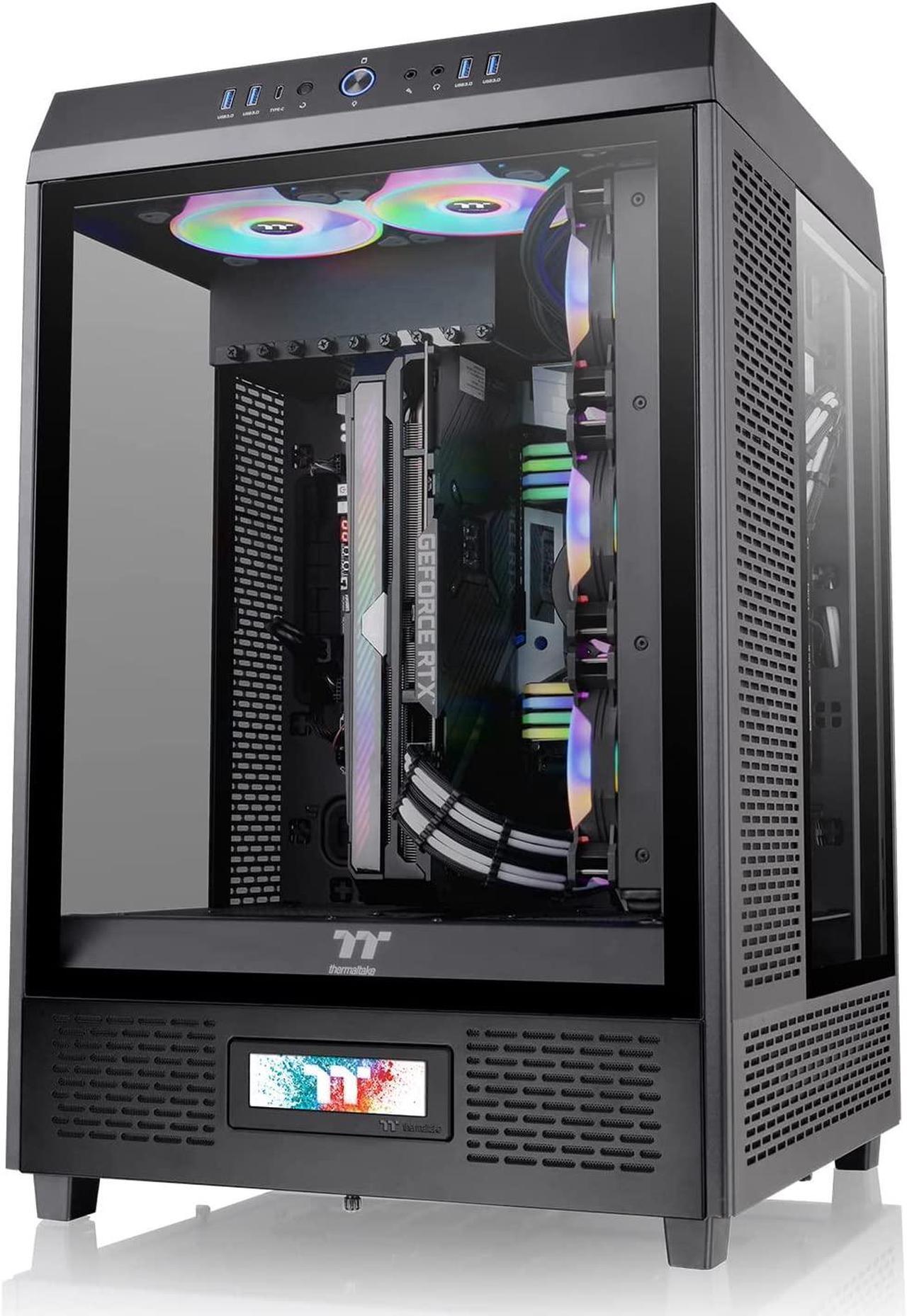 Alt view image 2 of 3 - Thermaltake LCD Panel Kit for The Tower 500, 3.9" LCD Display, supported by TT RGB Plus 2.0 software, presents real time information, easy custimization, AC-062-OO1NAN-A1