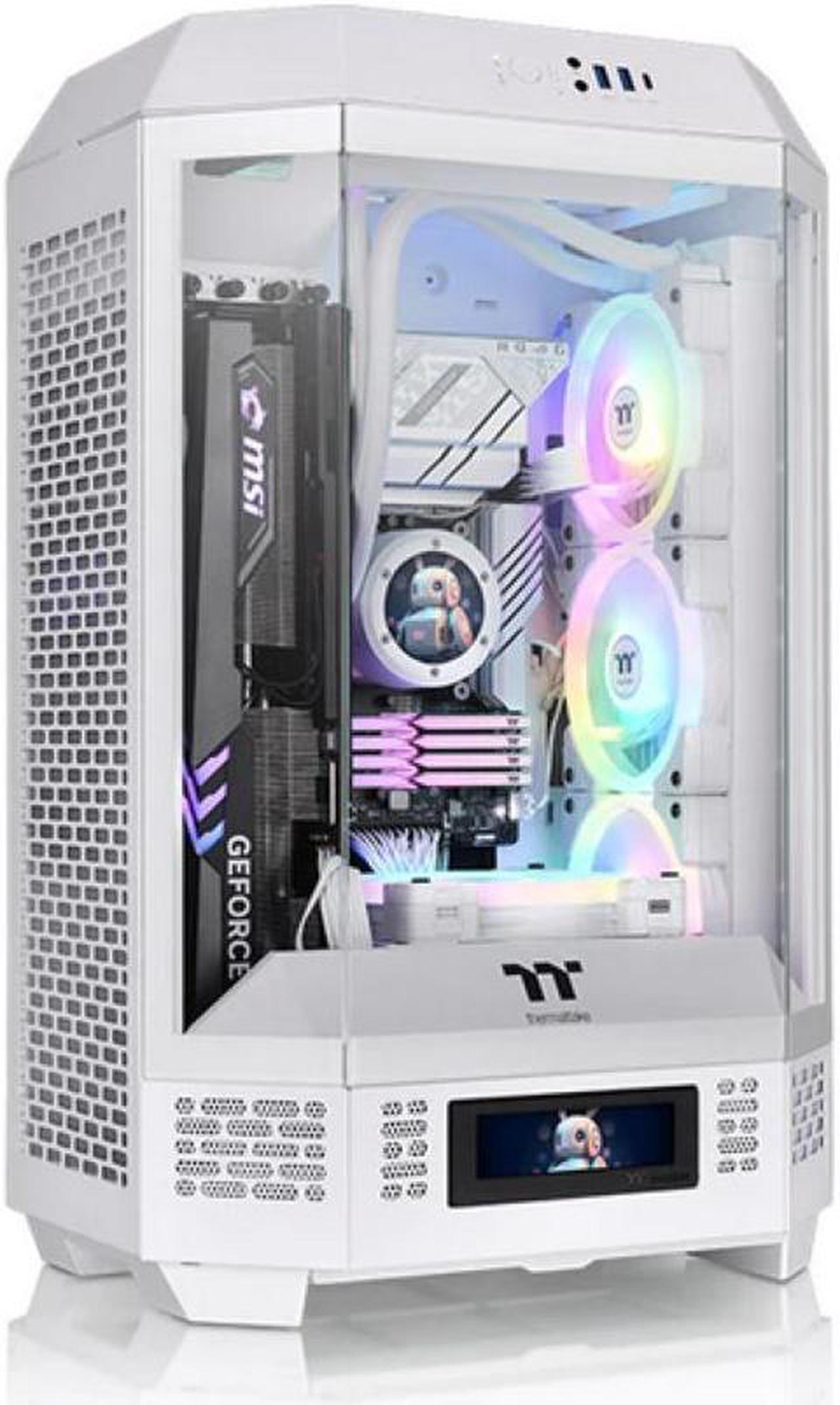 Alt view image 6 of 6 - Thermaltake Tower 300 Series LCD Panel Kit - 3.9" LCD Display - Supported by Tt RGB Plus 2.0 Software - AC-073-OO1NAN-A1