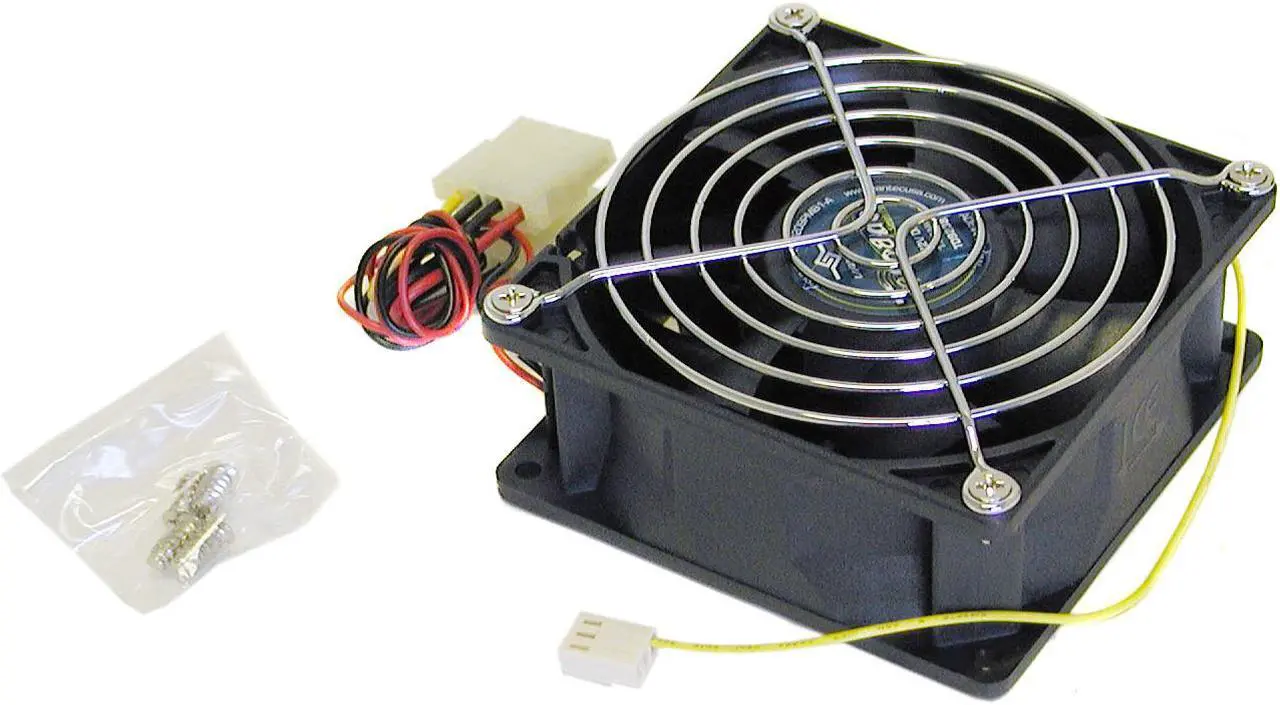 Alt view image 2 of 3 - Vantec Tornado 92mm Double Ball Bearing High Air Flow Case Fan - Model TD9238H