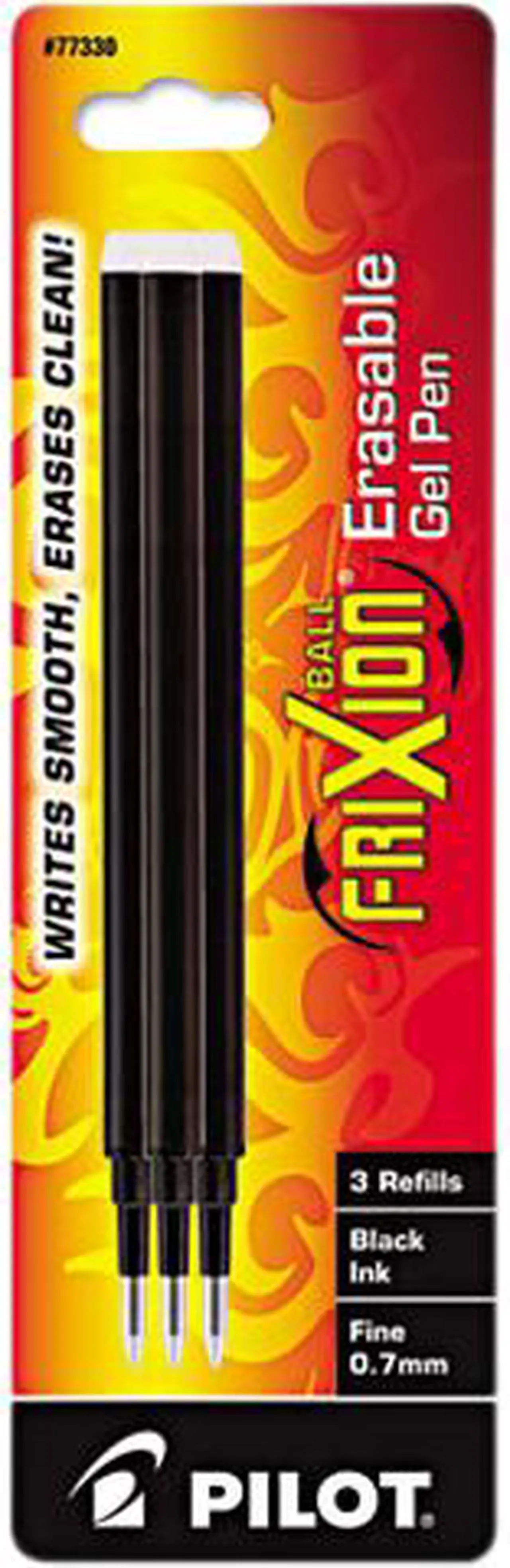 Main image of Pilot Refill for FriXion Erasable Gel Ink Pen Black 3/Pk 77330