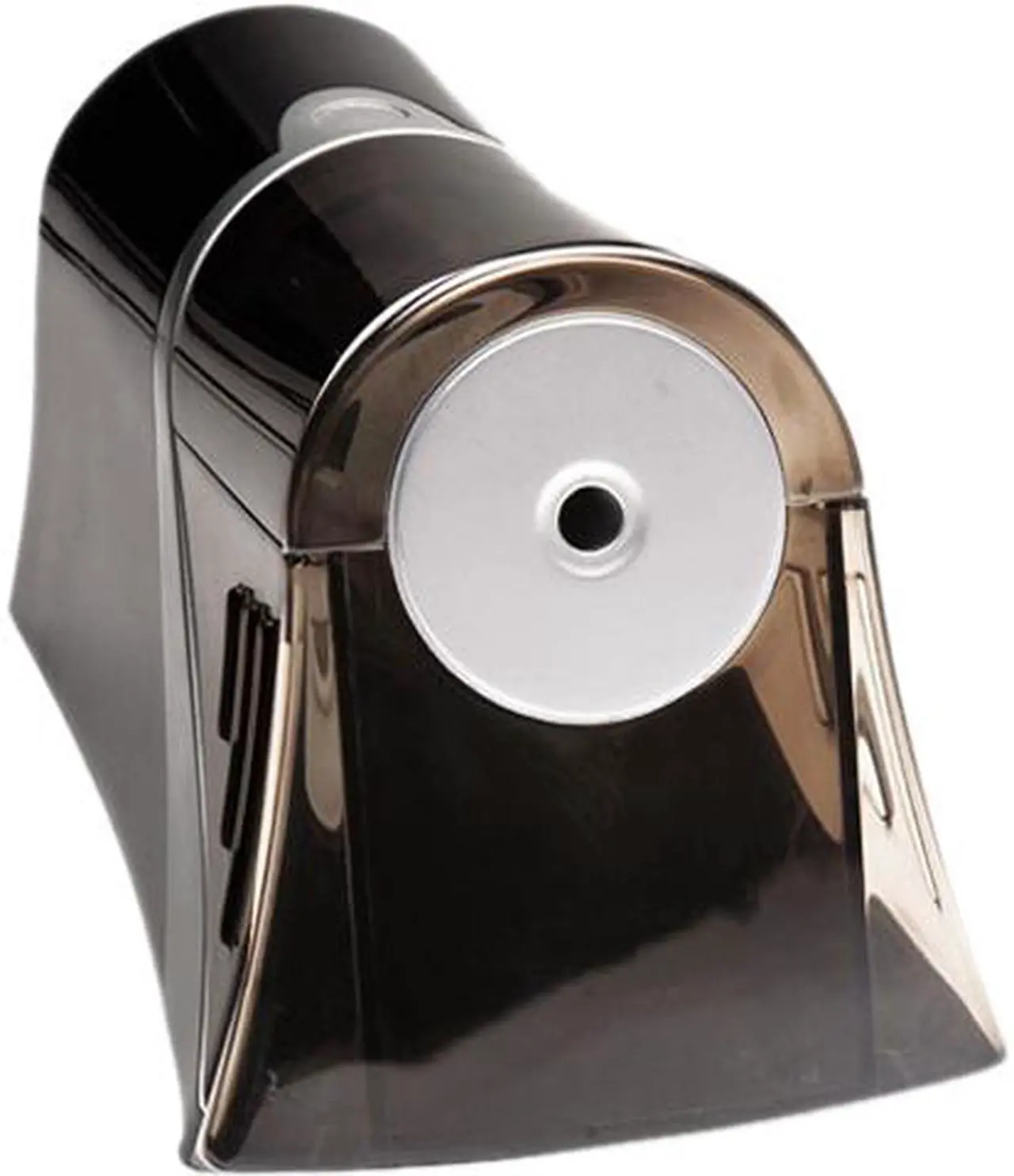 Main image of Ipoint Evolution Axis Pencil Sharpener Black/Silver 4 1/4 w x 7d x 4 3/4h 15510