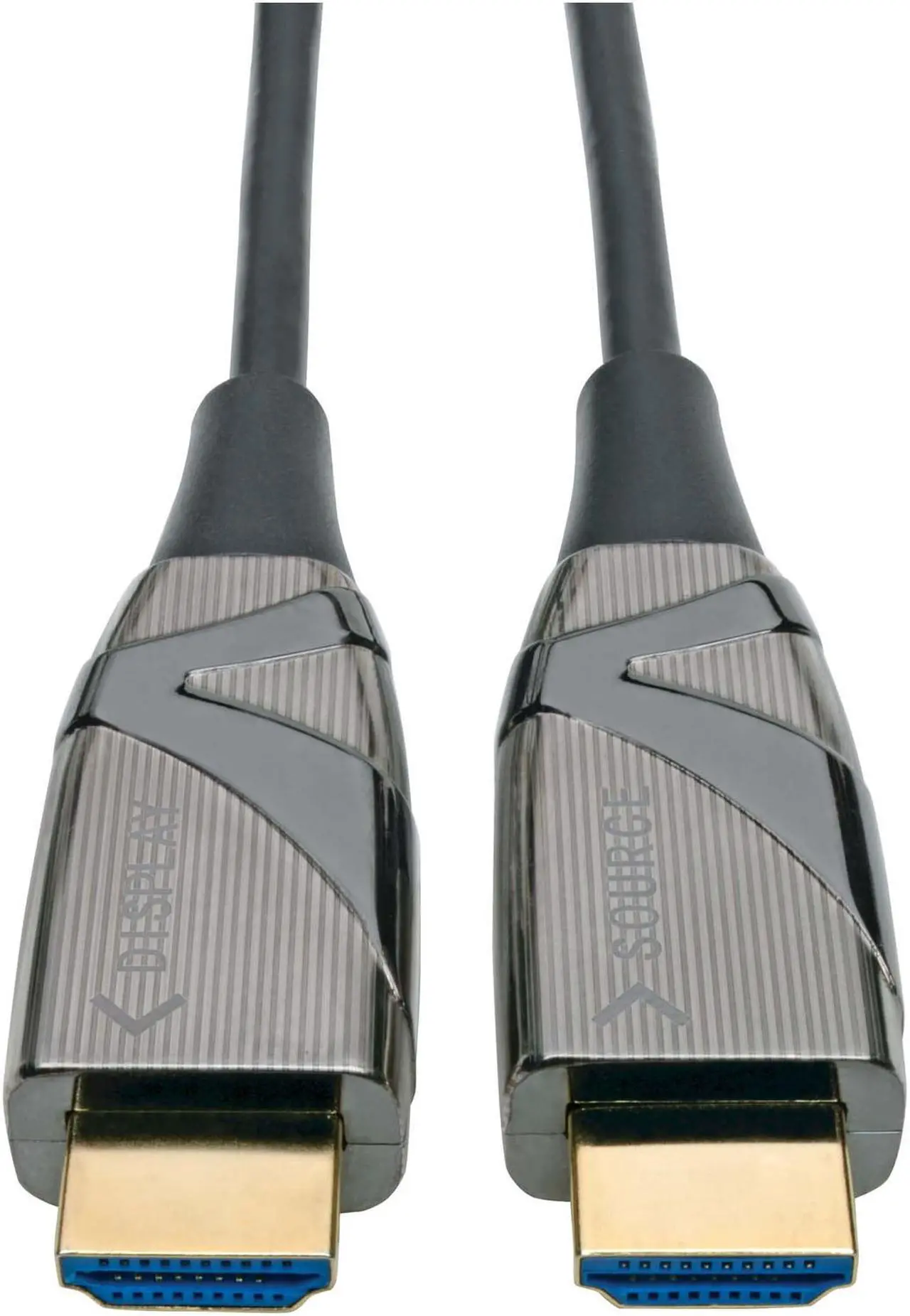 Main image of Tripp Lite Fiber Optic HDMI 2.0 (Active HDMI Cable), High Speed HDMI Cable, 4K, 60Hz, 4:4:4, 18 Gbps, 5 m. (16 ft.) Black (P568-05M-FBR)
