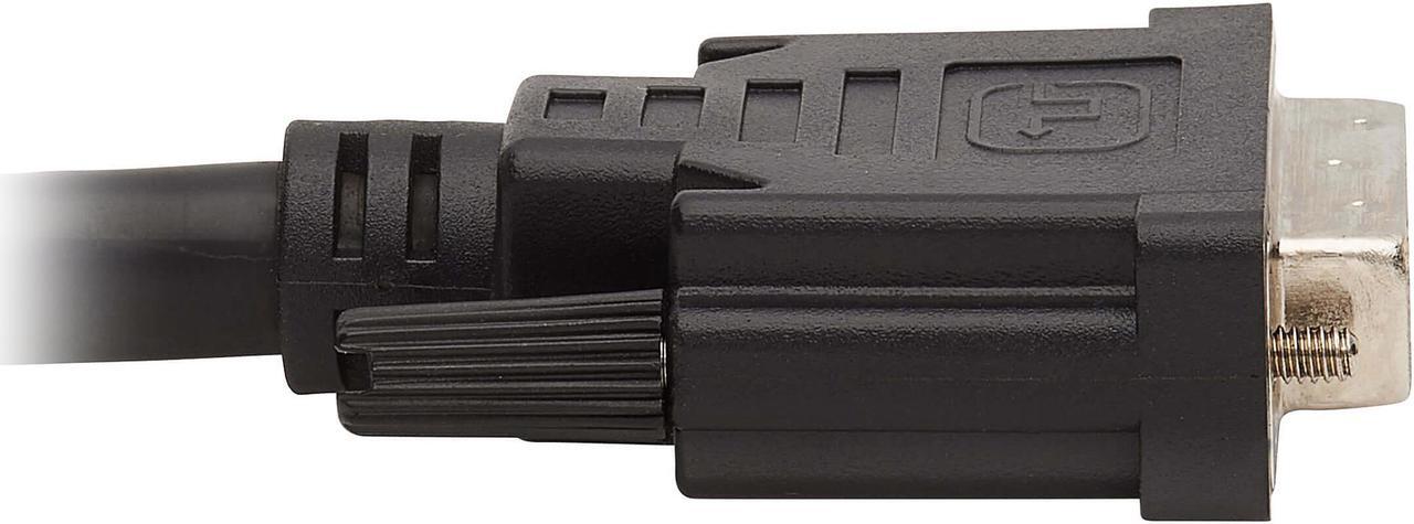 Alt view image 4 of 7 - Tripp Lite P784-006 DVI KVM Cable Kit, 3 in 1 - DVI, USB, 3.5 mm Audio (3xM/3xM), 1080p, 6 ft., Black