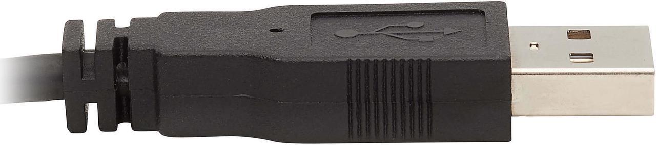 Alt view image 7 of 7 - Tripp Lite P784-006 DVI KVM Cable Kit, 3 in 1 - DVI, USB, 3.5 mm Audio (3xM/3xM), 1080p, 6 ft., Black