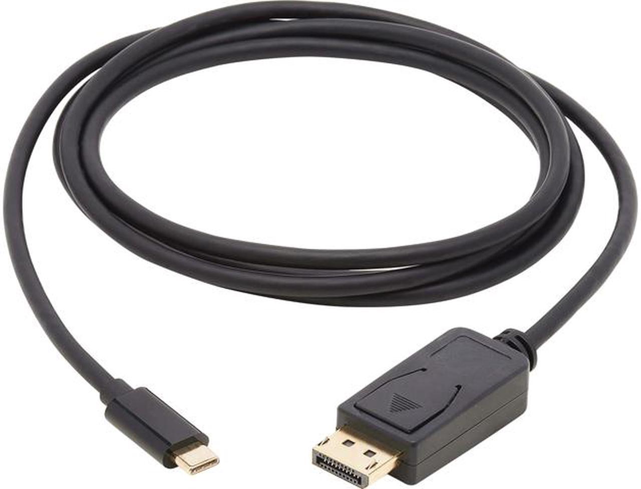 Main image of Tripp Lite U444-006-DP-BD USB-C to DisplayPort Bi-Directional Adapter Cable, 4K 60Hz, Locking DP Connector, HDR, M/M, 6 ft.