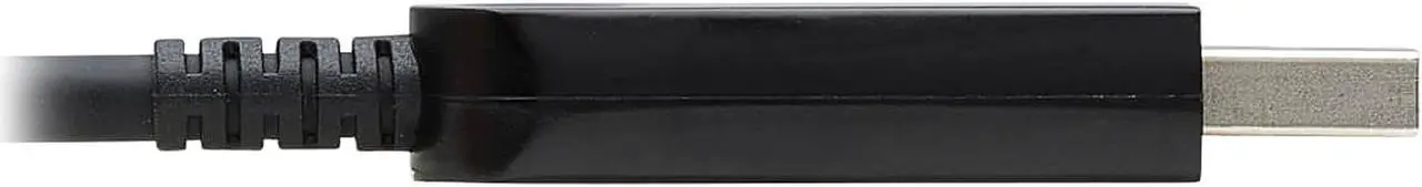 Alt view image 4 of 6 - Tripp Lite U328F-15M Black USB 3.2 Gen 1 Plenum-Rated Fiber Active Optical Cable (AOC) - A/B M/M, 15 m