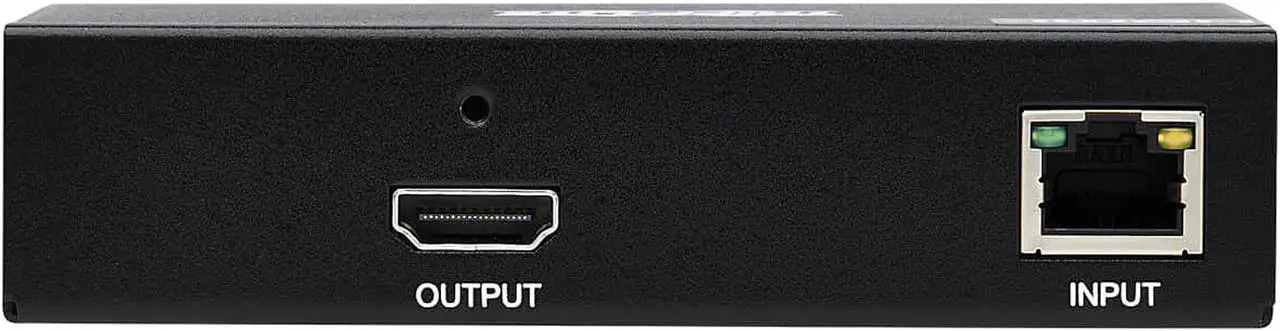 Alt view image 6 of 10 - HDMI Over Cat6 Receiver 4K60Hz HDR 4:4:4 PoC HDCP 2.2 230ft TAA