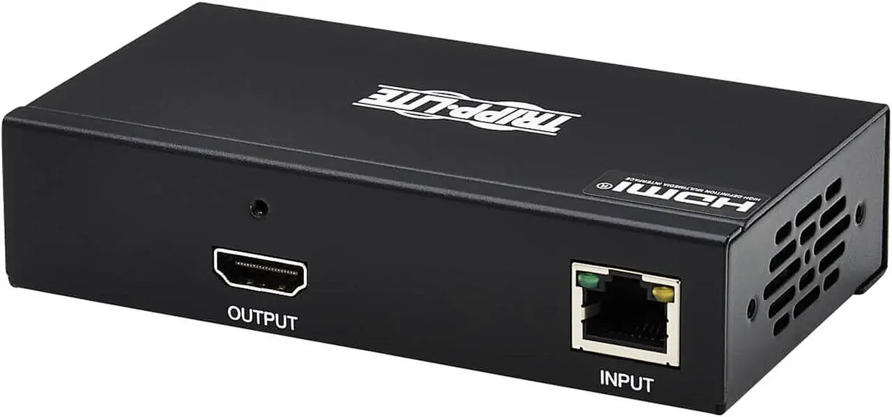 Alt view image 5 of 10 - HDMI Over Cat6 Receiver 4K60Hz HDR 4:4:4 PoC HDCP 2.2 230ft TAA