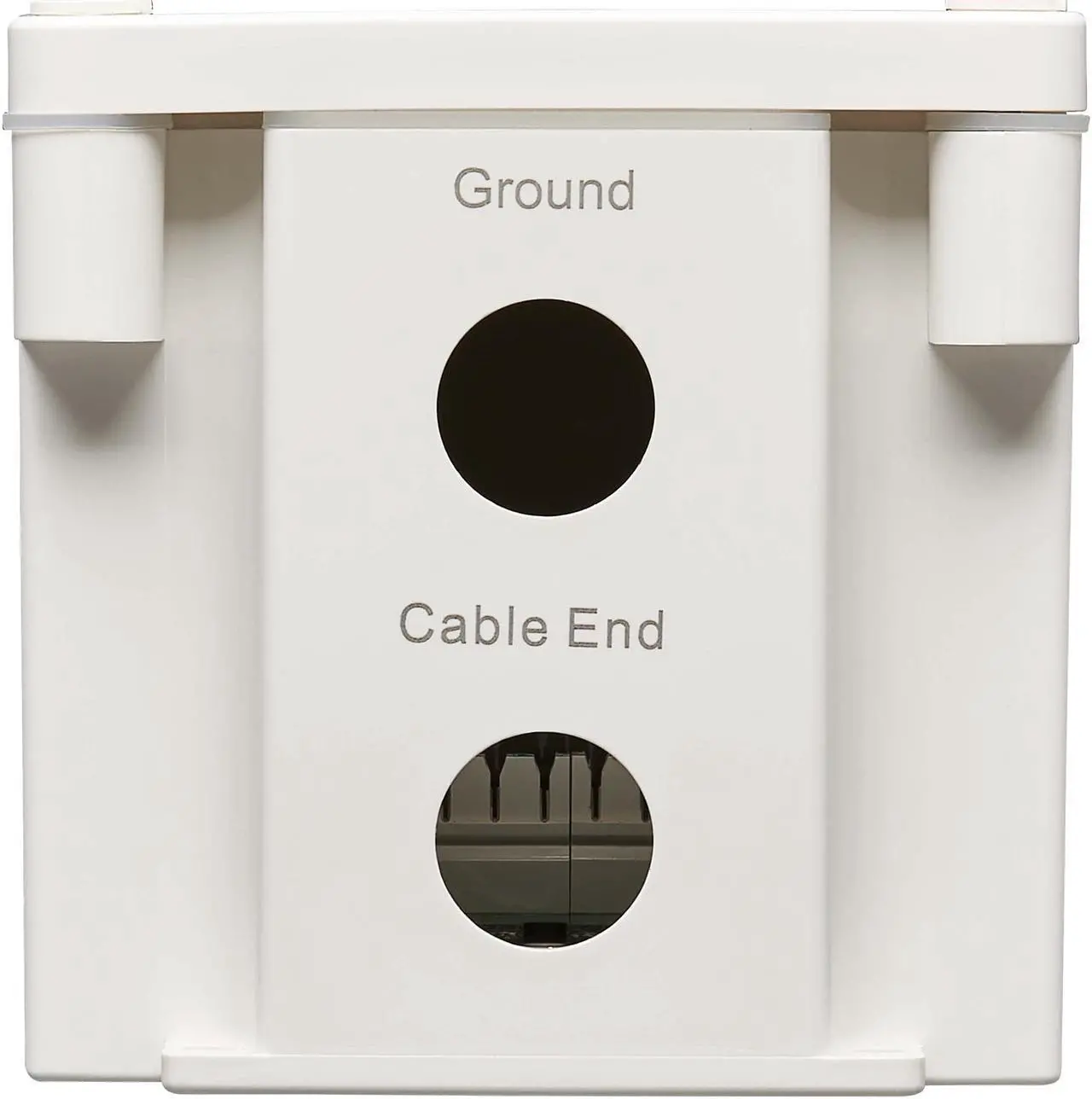 Alt view image 2 of 8 - TRIPP LITE B110-SP-CAT-OD2 Outdoor In-Line PoE Surge Protector Cat5e/6 110 Punch Down IP68