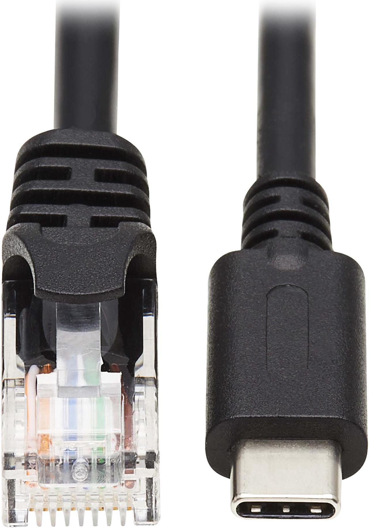 Tripp Lite USB C to RJ45 Serial Rollover Cable Cisco Compatible M/M 6ft