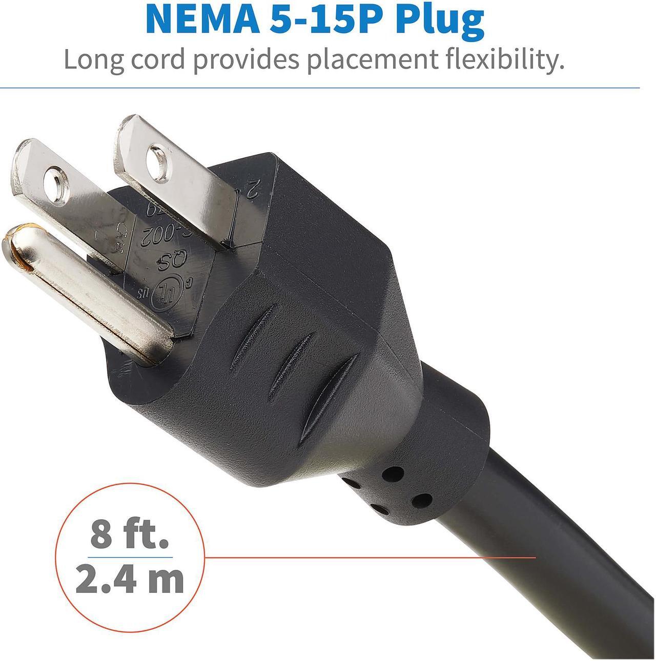 Alt view image 8 of 8 - TRIPP LITE Safe-IT Spherical Surge Protector 3-Outlets 4 USB Ports 6ft Cord