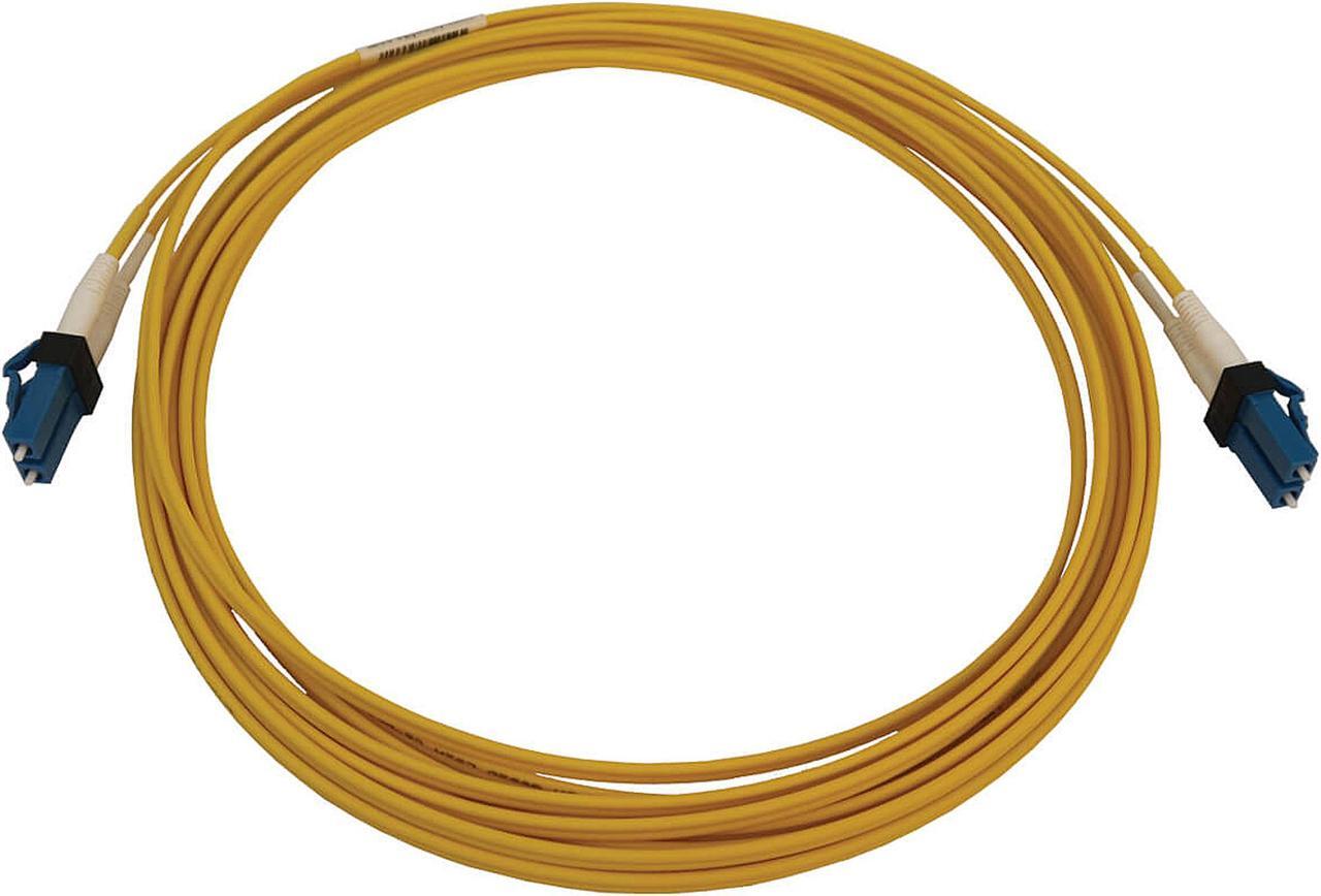 Alt view image 2 of 4 - Tripp Lite Switchable Fiber Patch Cable, Single Mode Duplex, LC to LC, 9/125 OS2, 400 GbE, Yellow, LSZH Jacket, 4 Meters / 13.1 Feet (N370X-04M)