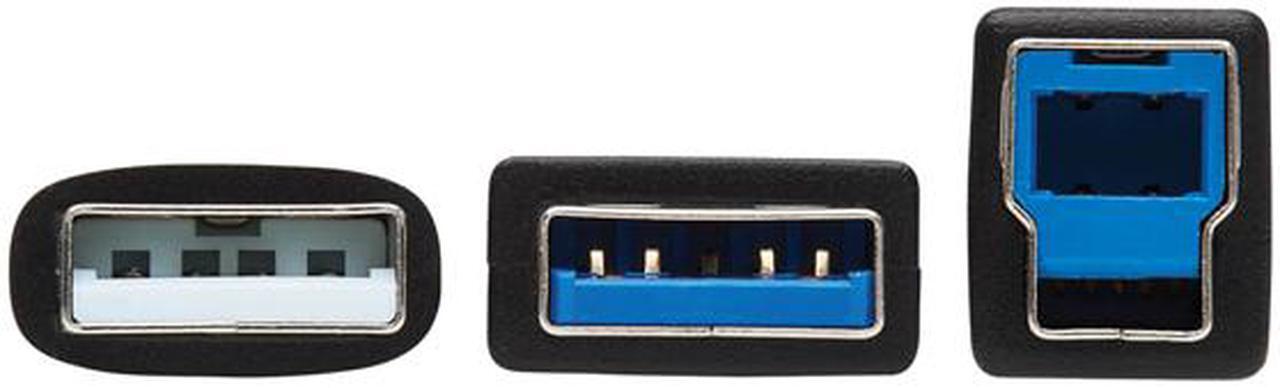 Alt view image 3 of 5 - Tripp Lite USB 3.0 Extension Cable, USB-A to USB-B, Male-to-Male, SuperSpeed Active Repeater, 25 Feet / 7.6 Meters (U328-025-1)