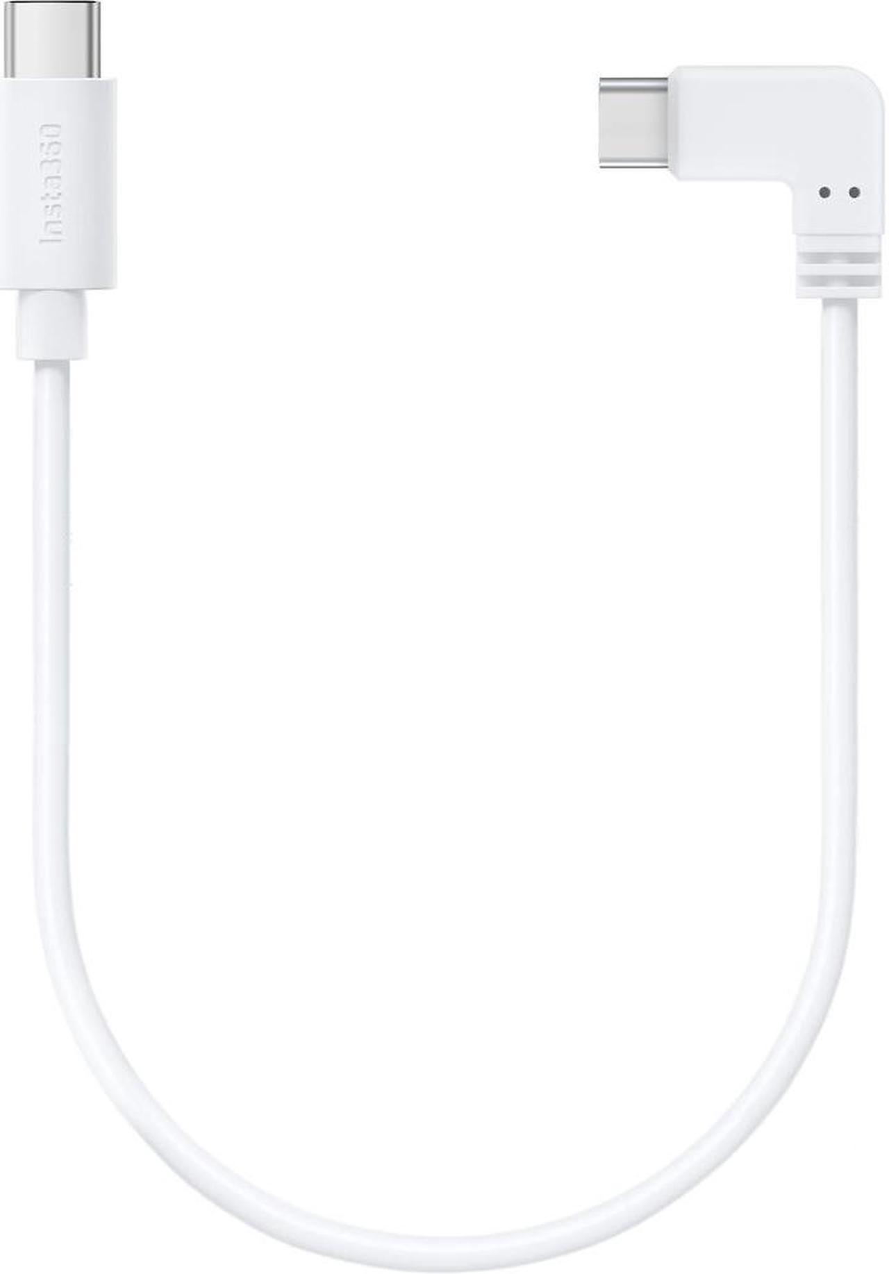 Insta360 USB-C to USB-C 6.2" Power Cable - White   CINSBBBC