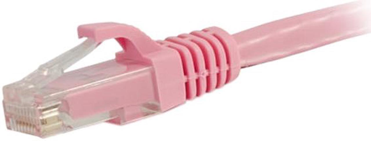 C2G 50868 20 ft. Cat6a Snagless Unshielded (UTP) Ethernet Network Patch Cable - Pink