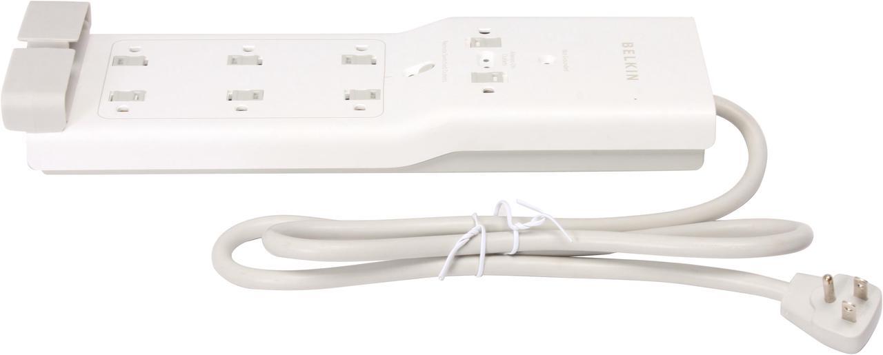 Alt view image 4 of 11 - BELKIN BG108000-04 Conserve Energy Saving 8-Outlet Surge Protector with Remote Switch