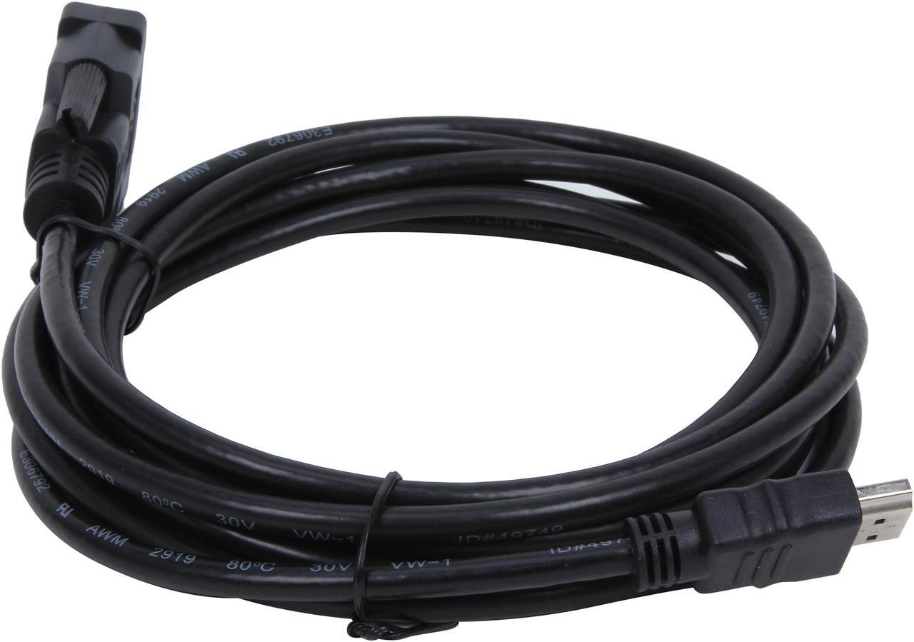 Alt view image 2 of 3 - Belkin F2E8242b10 10 ft. Black Connector on First End: 1 x DVI Connector on Second End: 1 x HDMI HDMI to DVI Cable