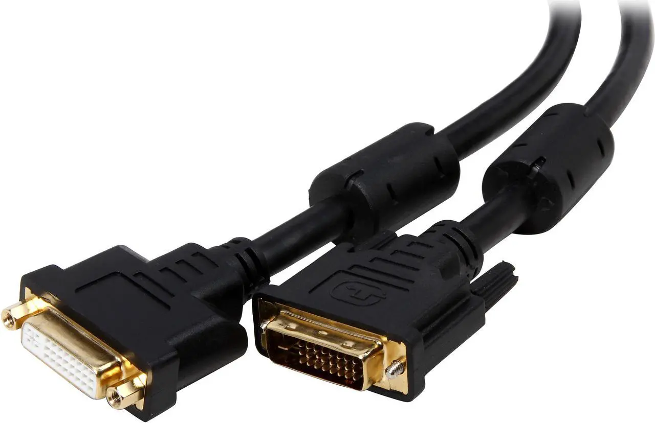 Main image of Belkin F2E4142b15 Black Male to Female DVI To DVI Extension Cable