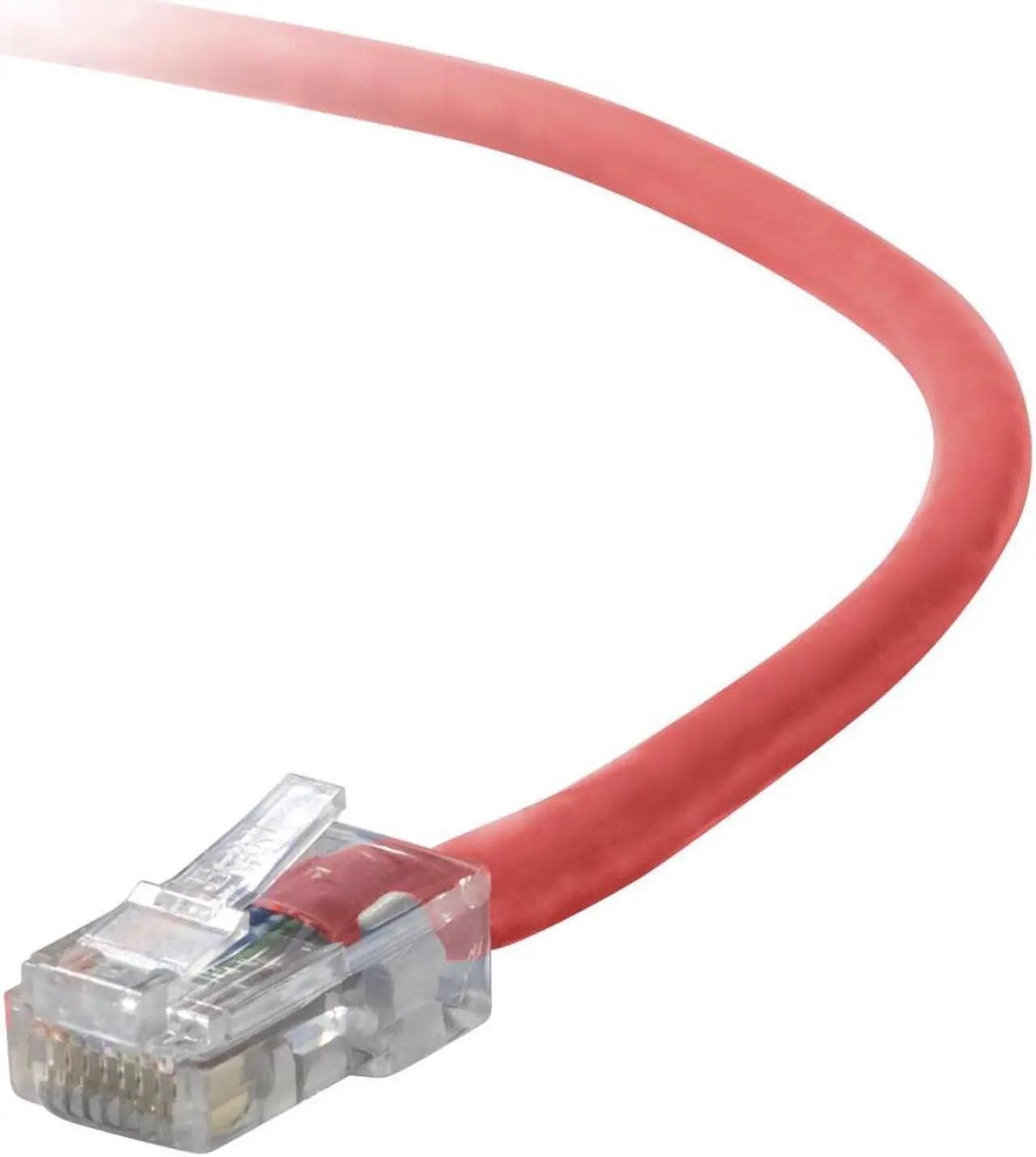 Main image of Belkin A3L791-08-RED 8 ft. Cat 5E Red Network Cable