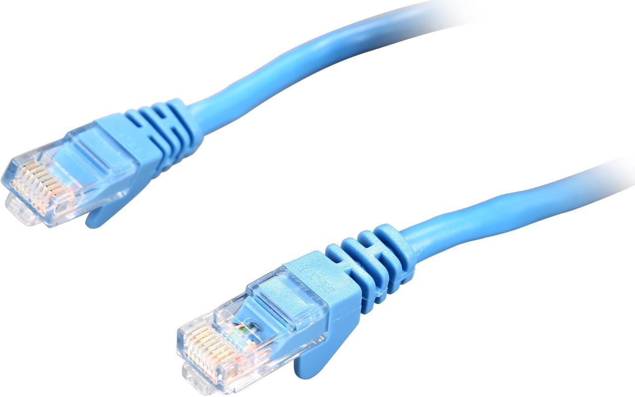 Main image of Belkin A3L791-05-BLU-S 5 ft. Cat 5E Blue Network Cable
