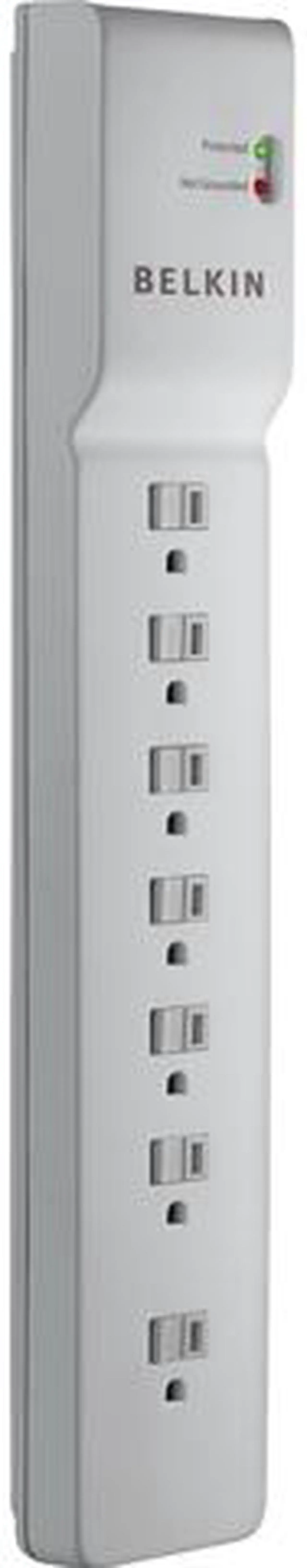 Main image of BELKIN BE107000-06-CM 6 ft. 7 Outlets 750 j Surge Suppressor