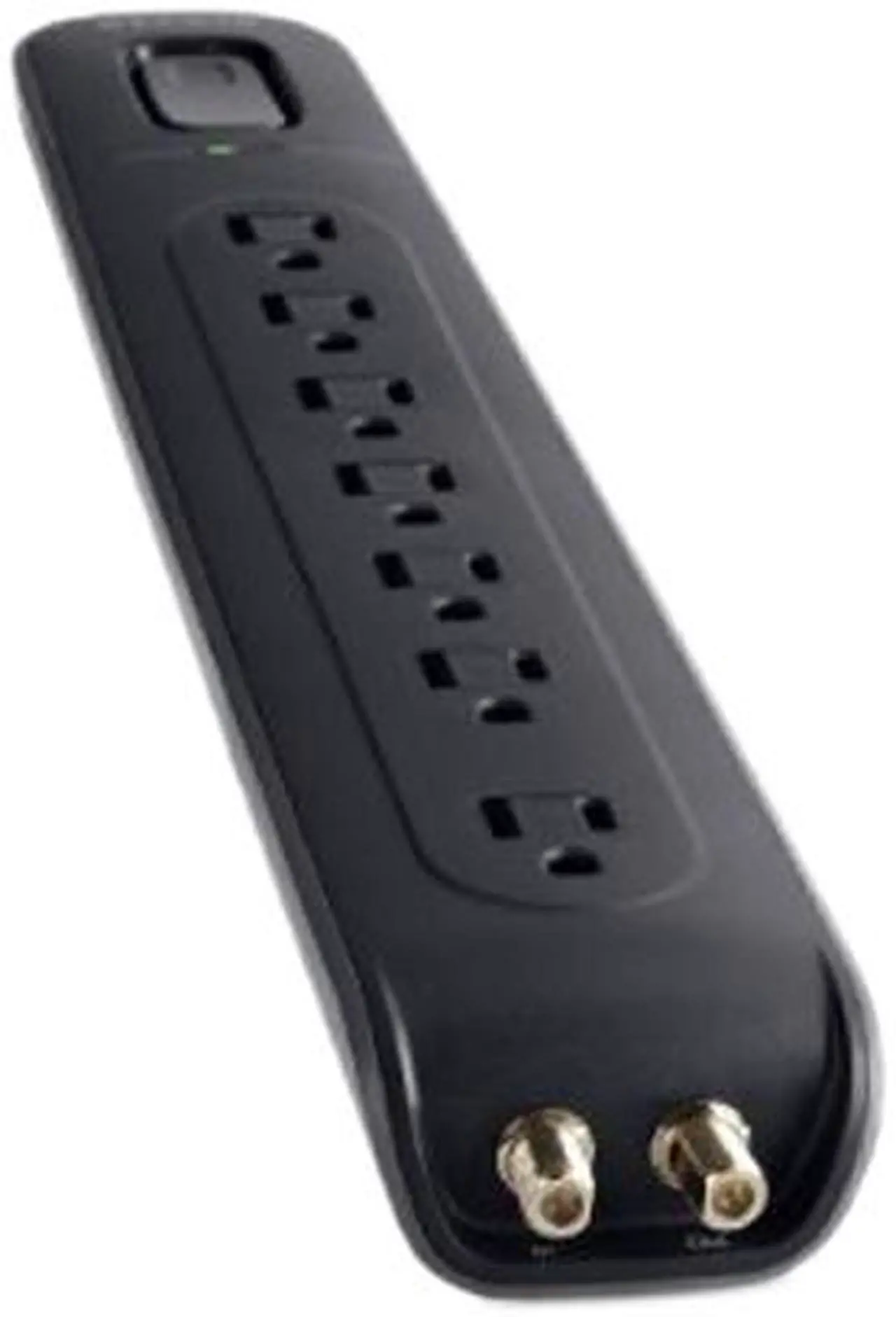Main image of BELKIN BV107030-04-BLK 4 ft 7 Outlets Surge Suppressor with Telephone Protection